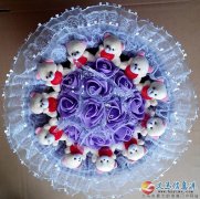 紫緣花藝歡迎您！相約情人節(jié)，玫瑰花提前預(yù)定優(yōu)惠多多哦！